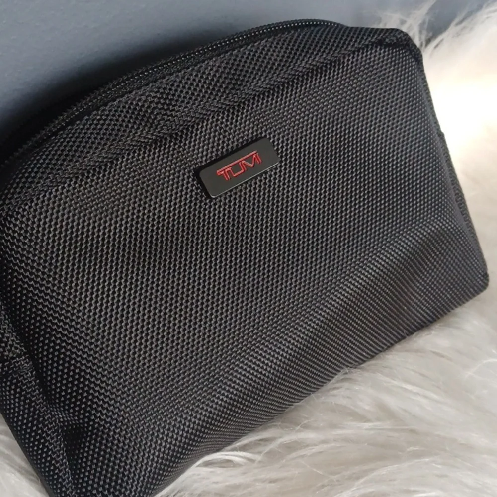 Tumi Black Cosmetic Bag